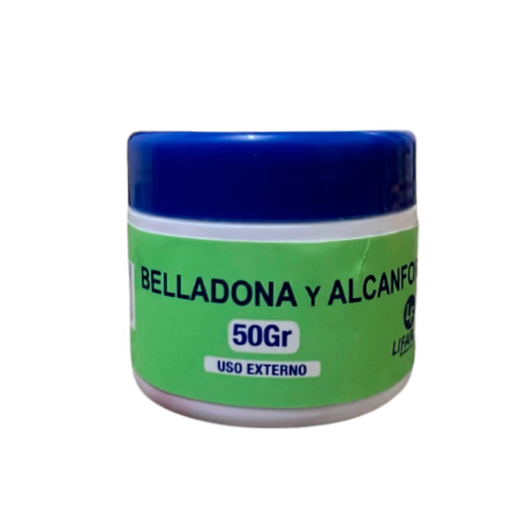 BELLADONA Y ALCANFOR CREMA 50GR LIFARLIT