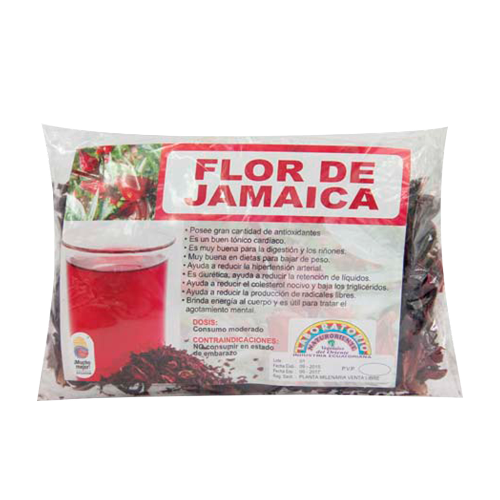 FLOR DE JAMAICA MONTE 50 GR VEGETALES DEL ORIENTE