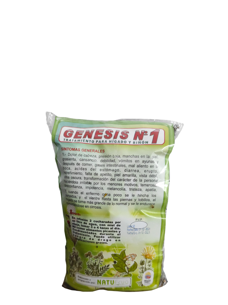 GENESIS N°1 MONTE 75GR NATUECUA