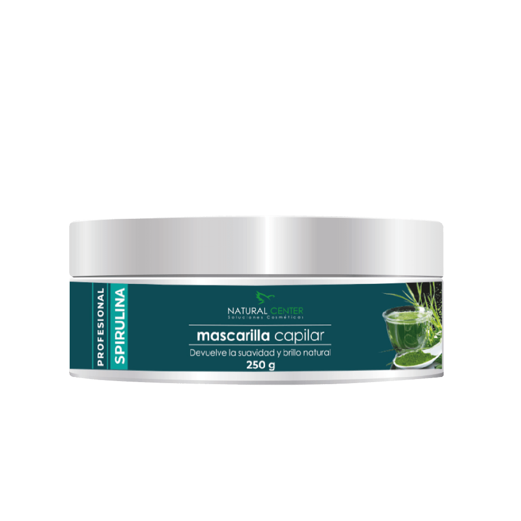 SPIRULINA MASCARILLA CAPILAR 260G NATURAL CENTER SOLUTION