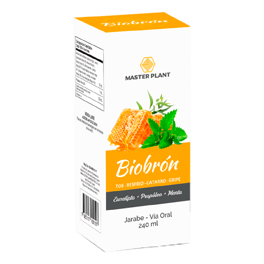 BIOBRON JARABE 240 ML MASTER PLANT