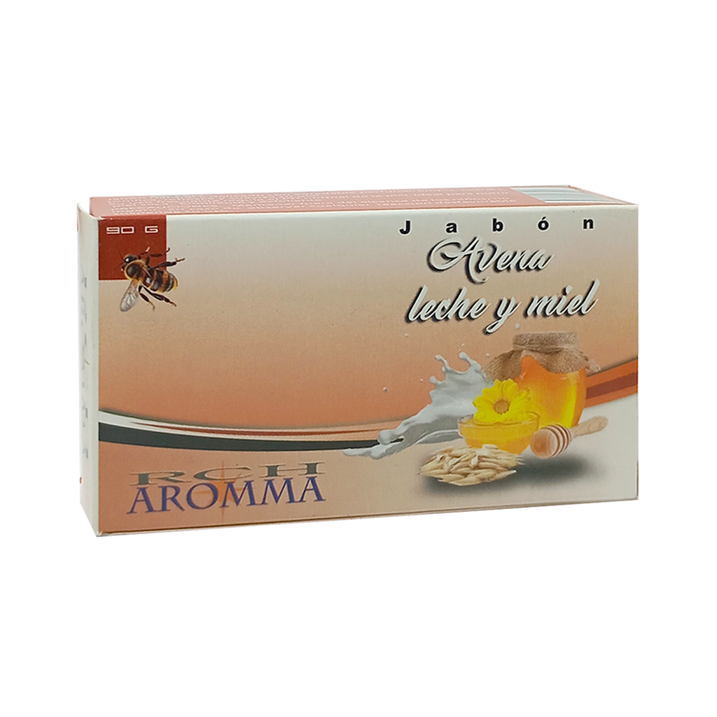 JABON DE AVENA ,LECHEY MIEL / 90 G AROMMA
