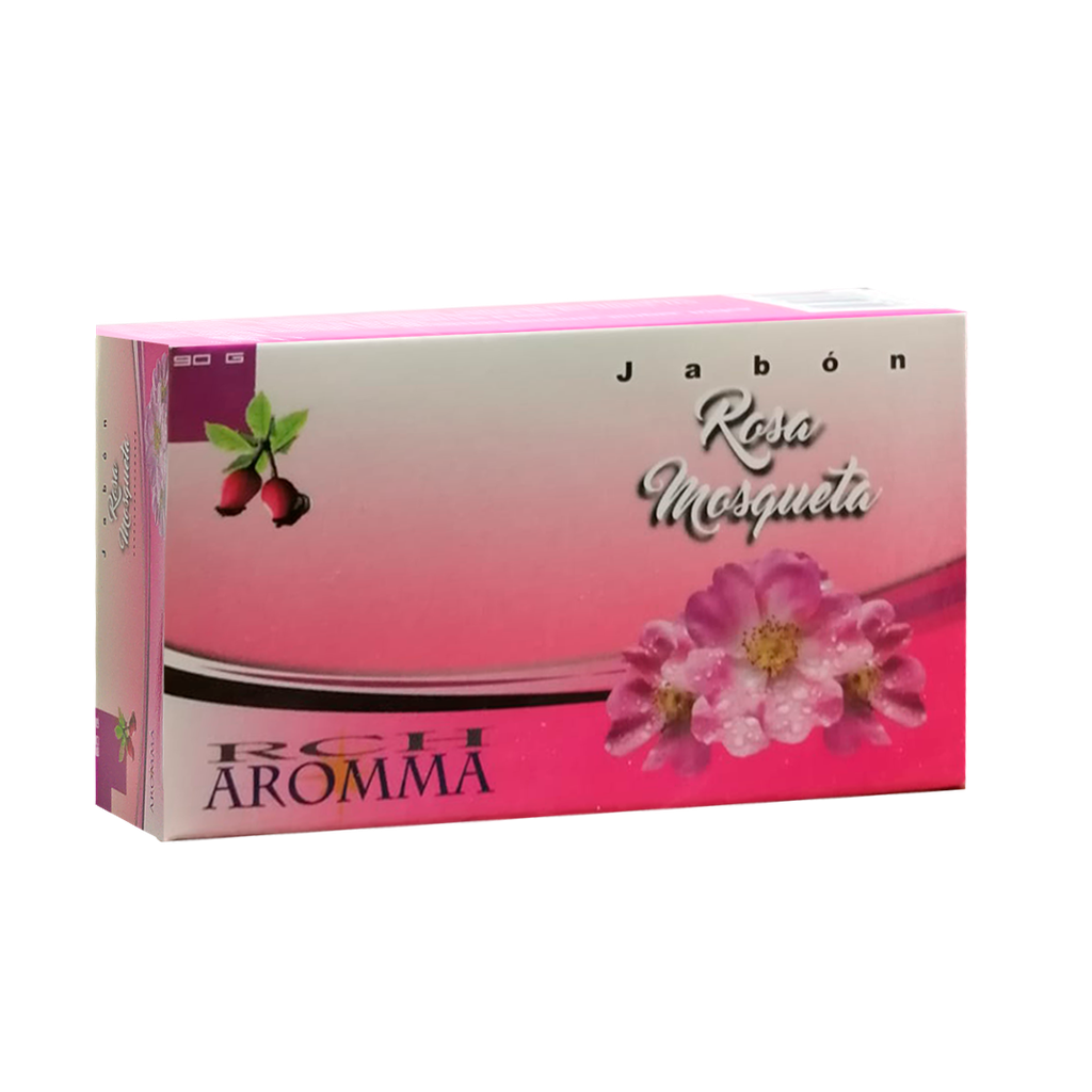JABON NATURAL ROSA MOSQUETA JABON 90G AROMMA