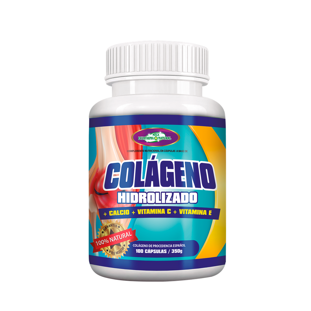 COLAGENO HIDROLIZADO 350GR CAPSULAS X100 ECUAFARMA