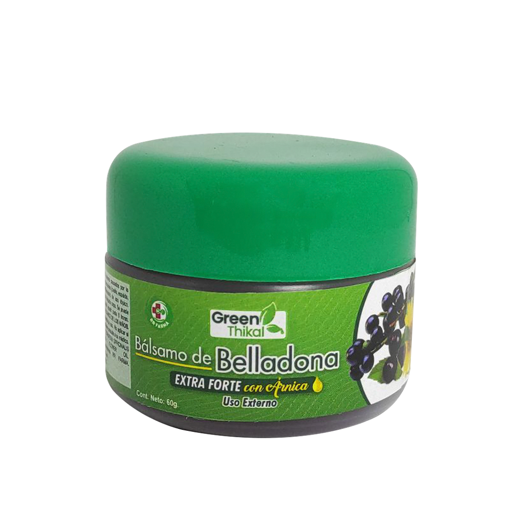 BELLADONA EXTRA FORTE CON ARNICA BALSAMO 60G GREEN THIKAL