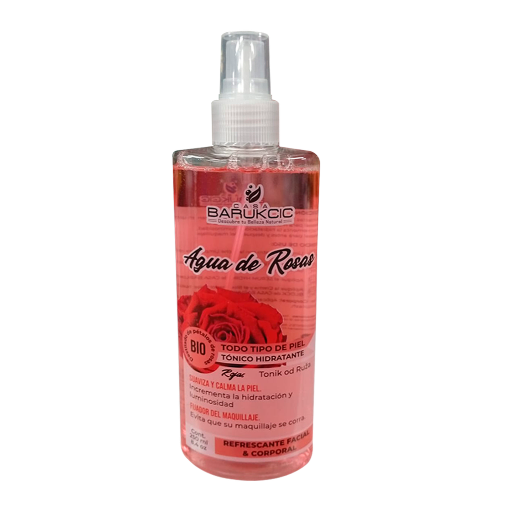 AGUA DE ROSAS LIQUIDO 250 ML CASA BARUKCIC