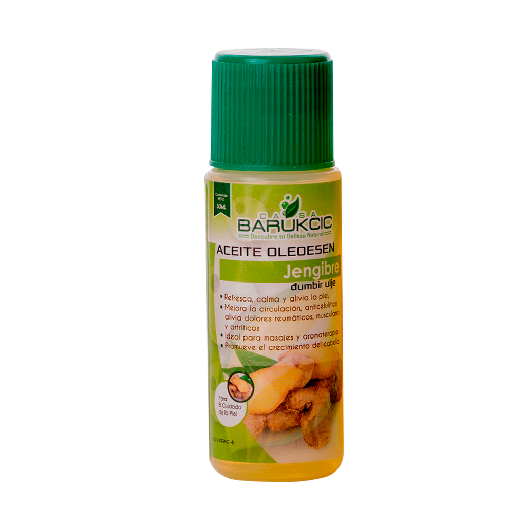 ACEITE DE JENGIBRE ACEITE 30 ML CASA BARUKCIC