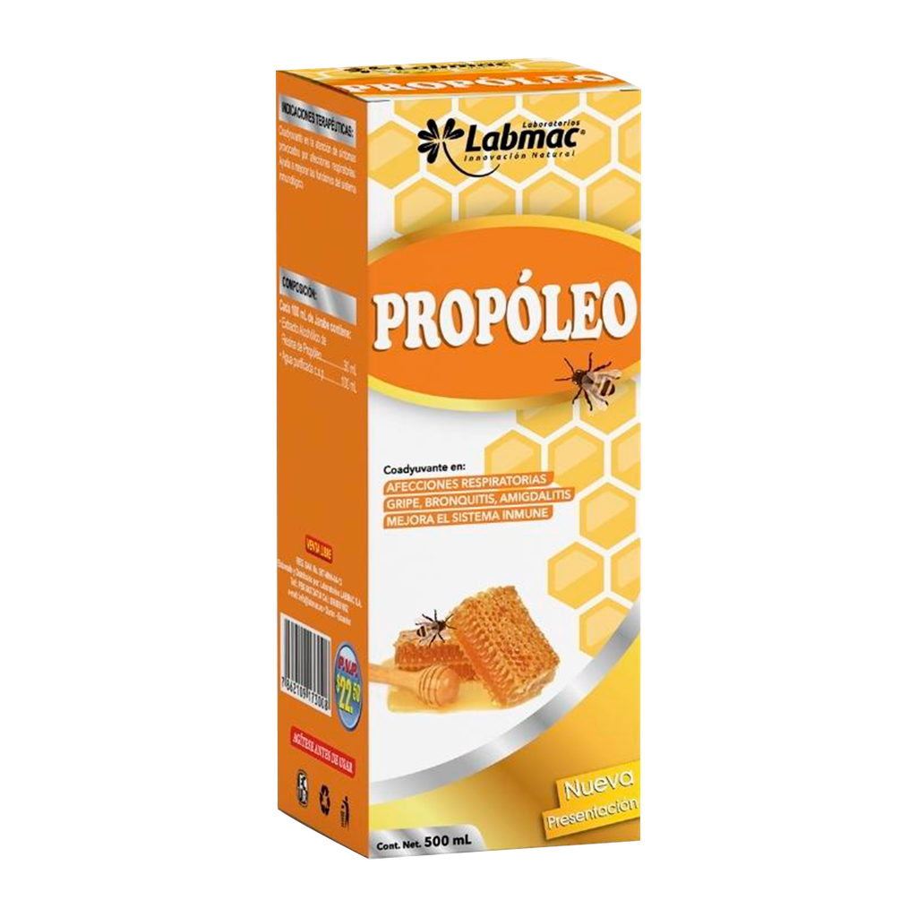 PROPOLEO JARABE DE 500ML LABMAC