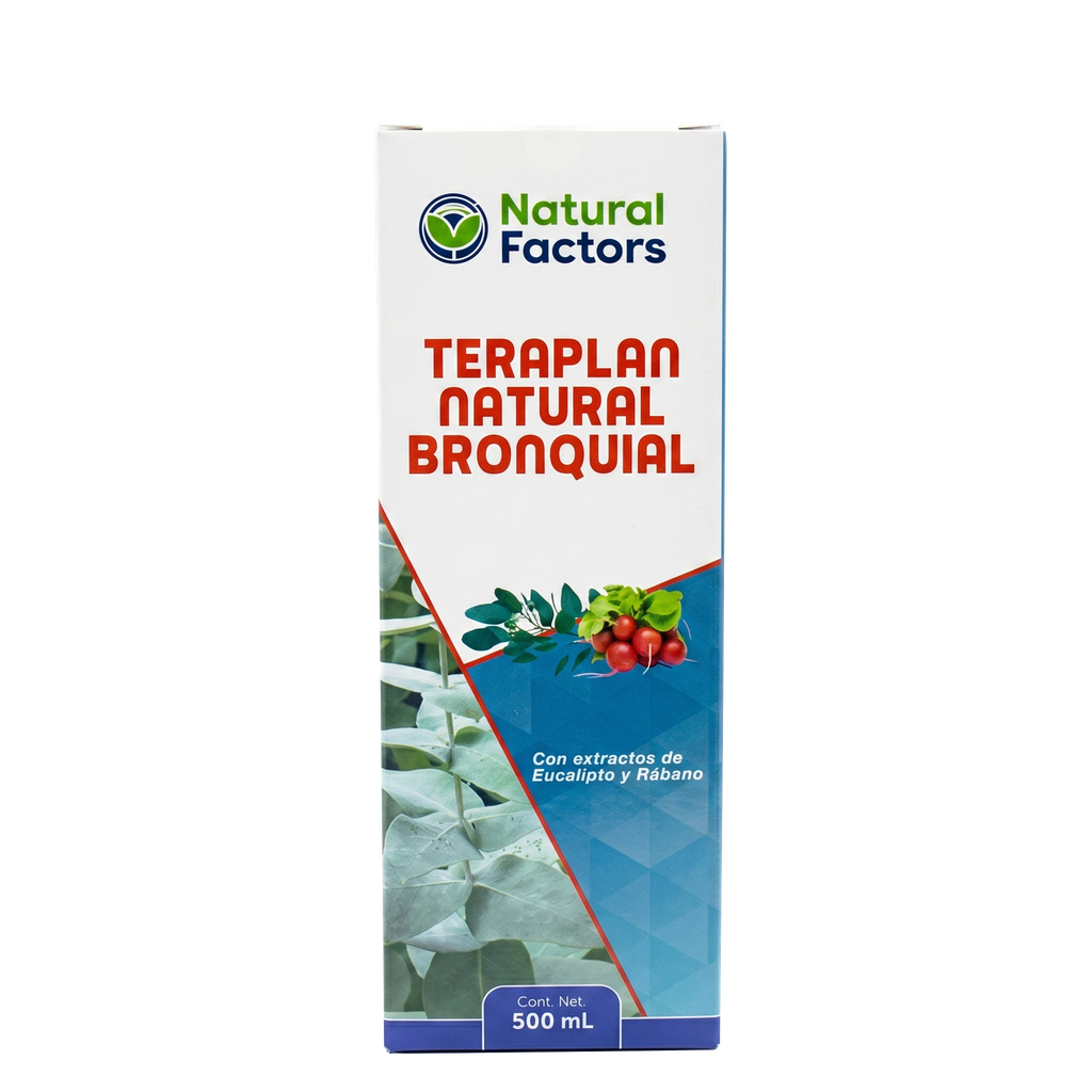 TERAPLAN NATURAL BRONQUIAL SOLUCION ORAL 500ML NATURAL FACTORS
