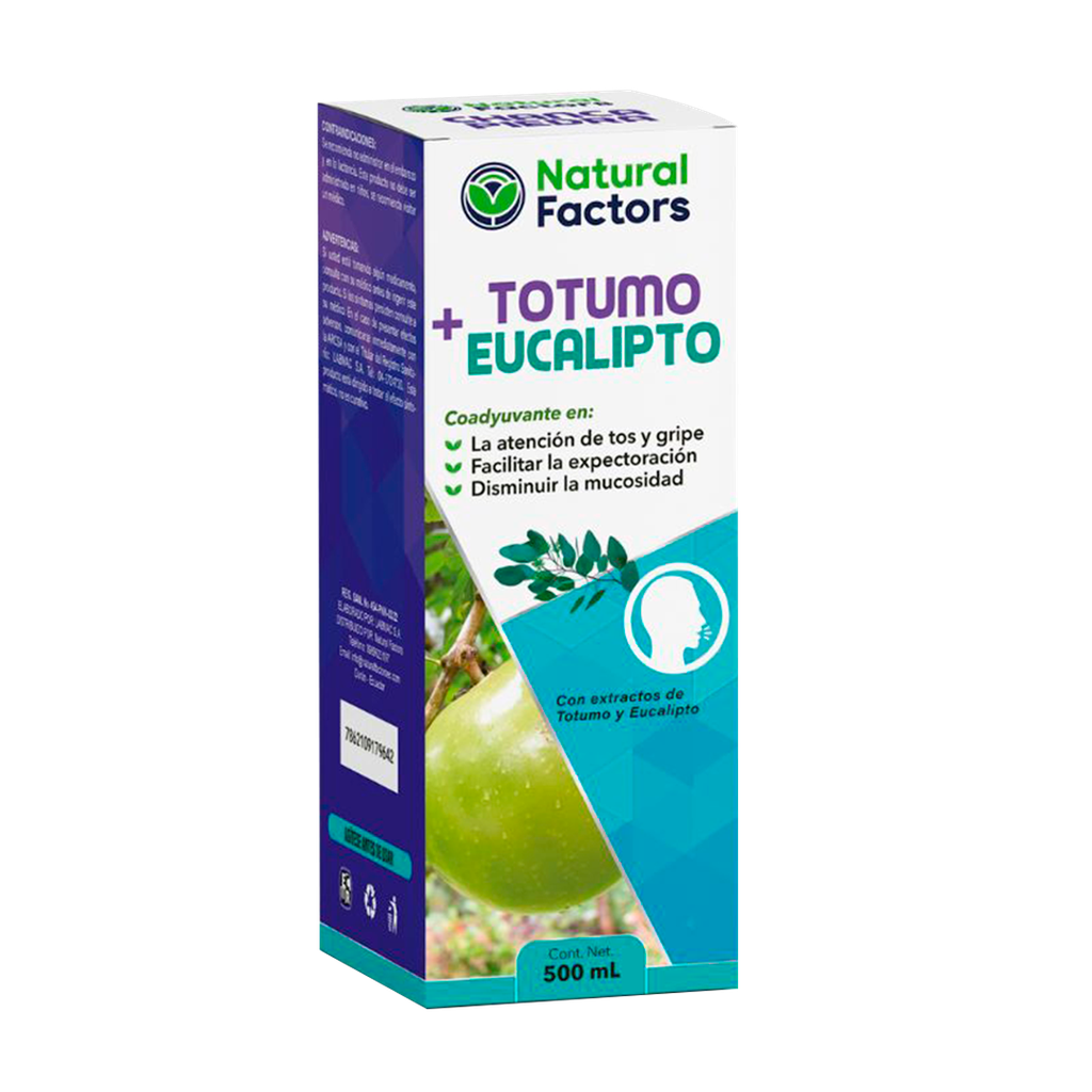 TOTUMO + EUCALIPTO SOLUCION ORAL 500ML NATURAL FACTORS