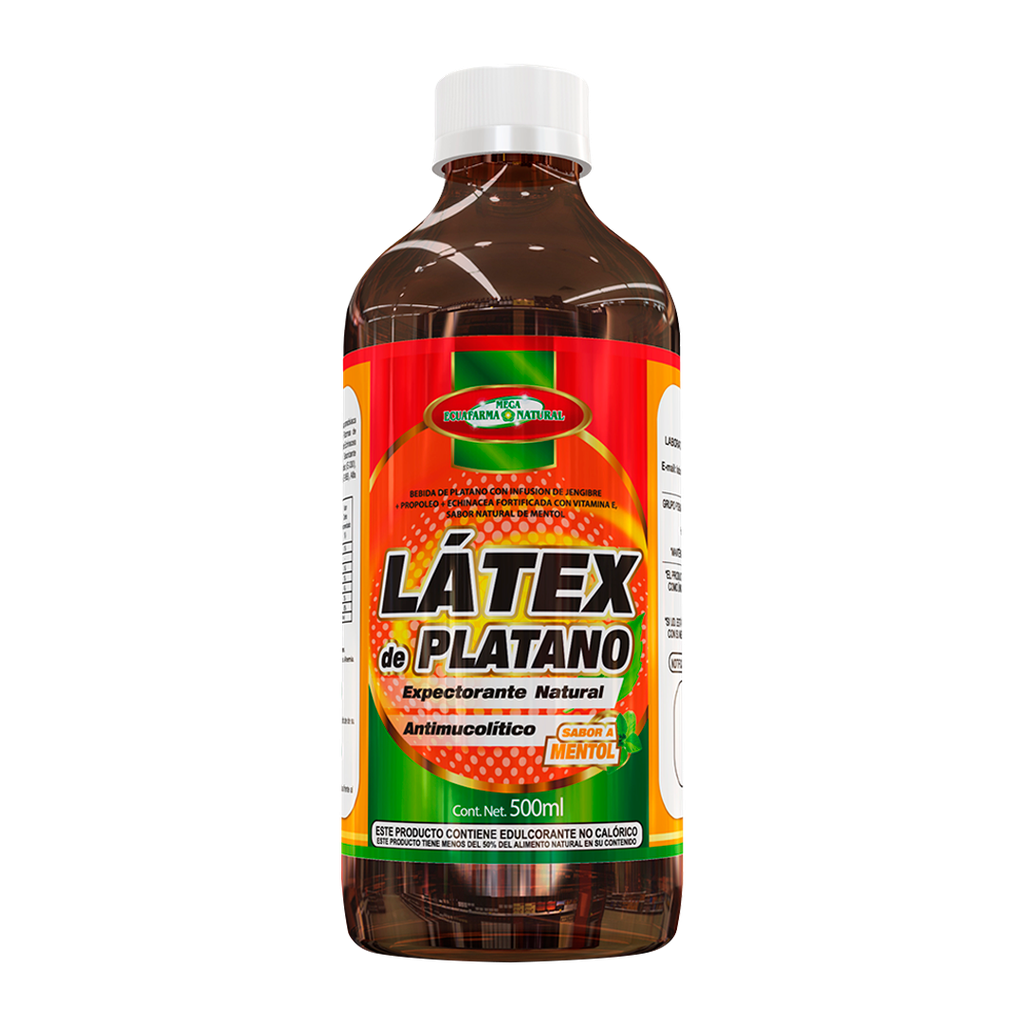 LATEX DE PLATANO SOLUCIÓN ORAL 500 ML MEGAECUAFARMA NATURAL