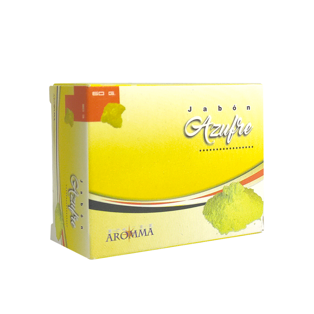 AZUFRE JABON 60G AROMMA