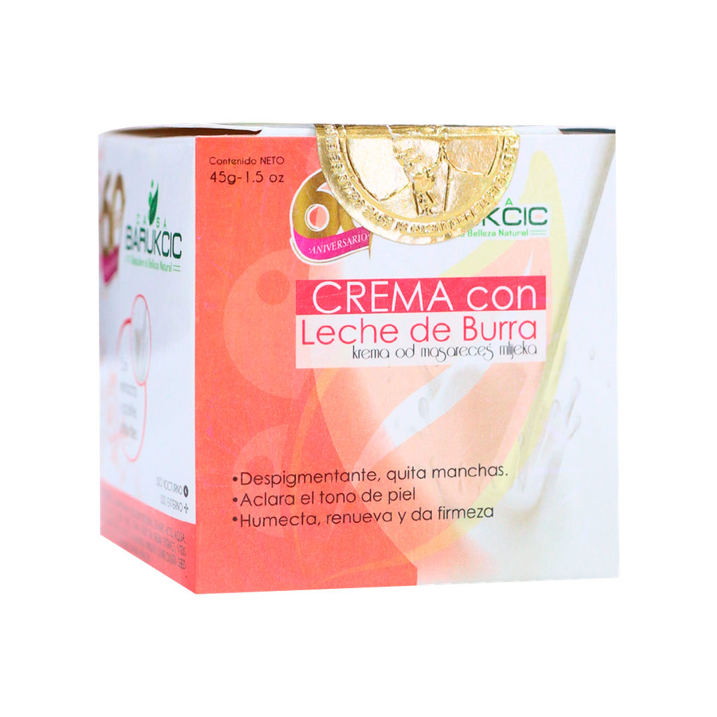 CREMA CON LECHE DE BURRA CREMA 45G CASA BARUKCIC