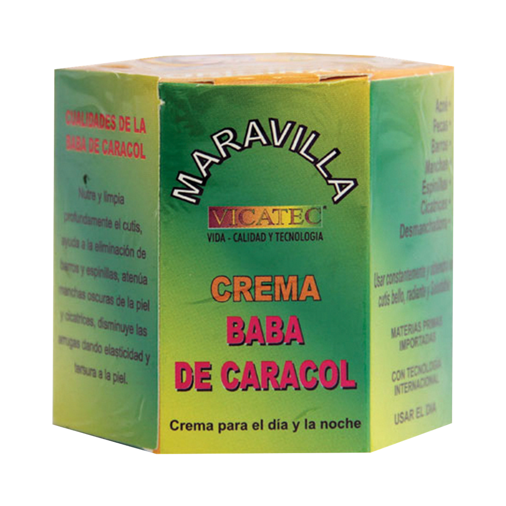 MARAVILLA CREMA BABA DE CARACOL 120G VICATEC