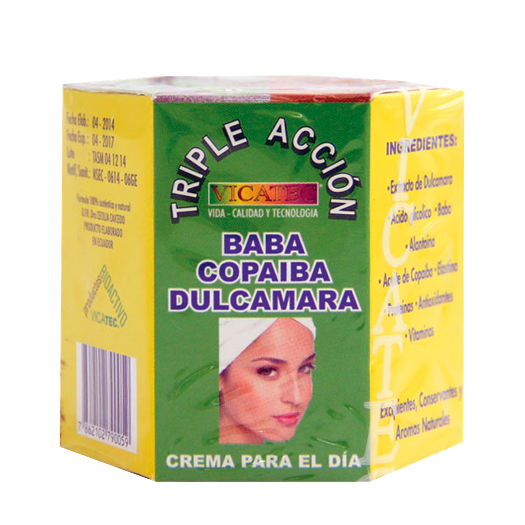 CREMA MULTIACCIÓN CON EXTRACTO DE DULCAMARA CREMA 120GR VICATEC