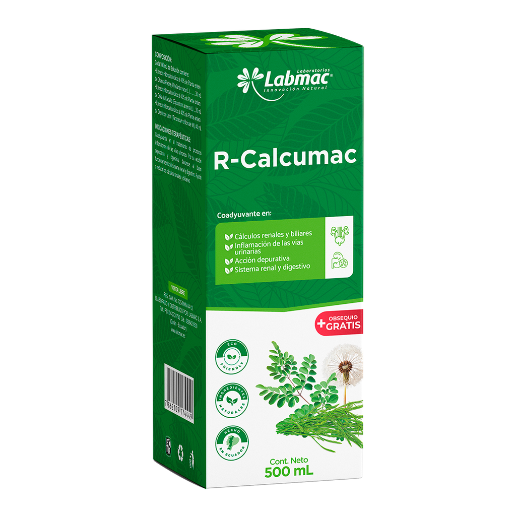R CALCUMAC JARABE 500ML LABMAC