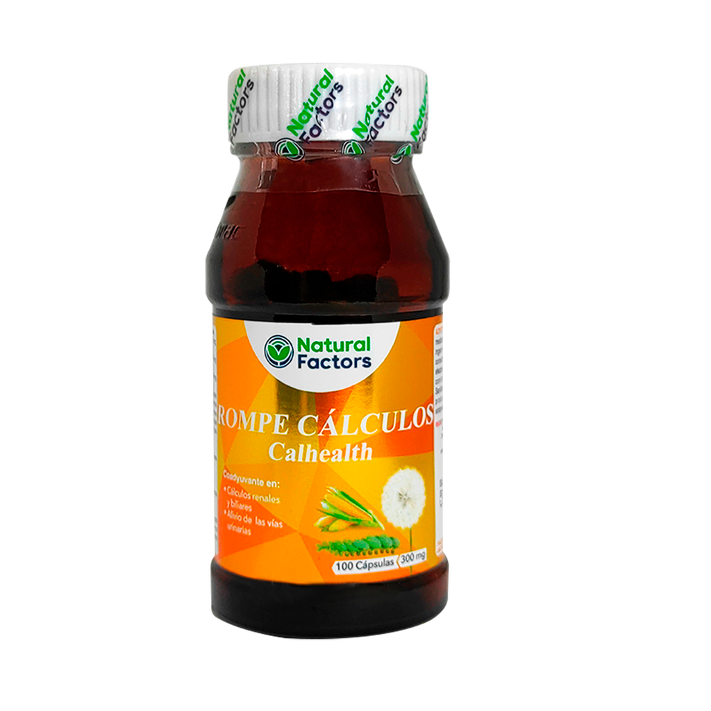 ROMPE CÁLCULOS CALHEALTH CAPSULAS X100 NATURAL FACTORS