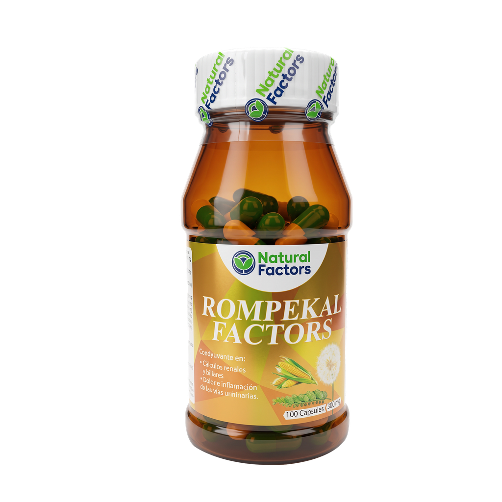 ROMPEKAL FACTORS CAPSULAS X100 NATURAL FACTORS