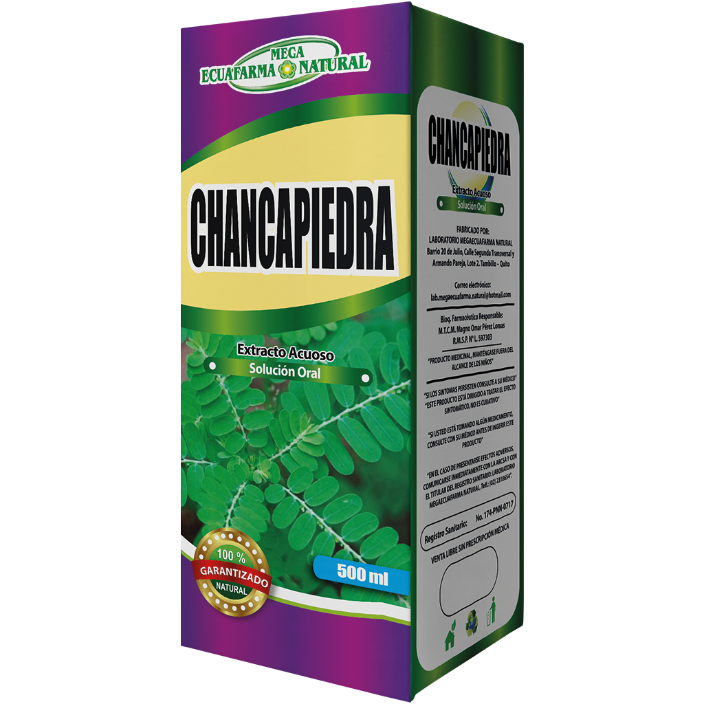 CHANCAPIEDRA SOLUCIÓN ORAL 500 ML MEGAECUAFARMA NATURAL