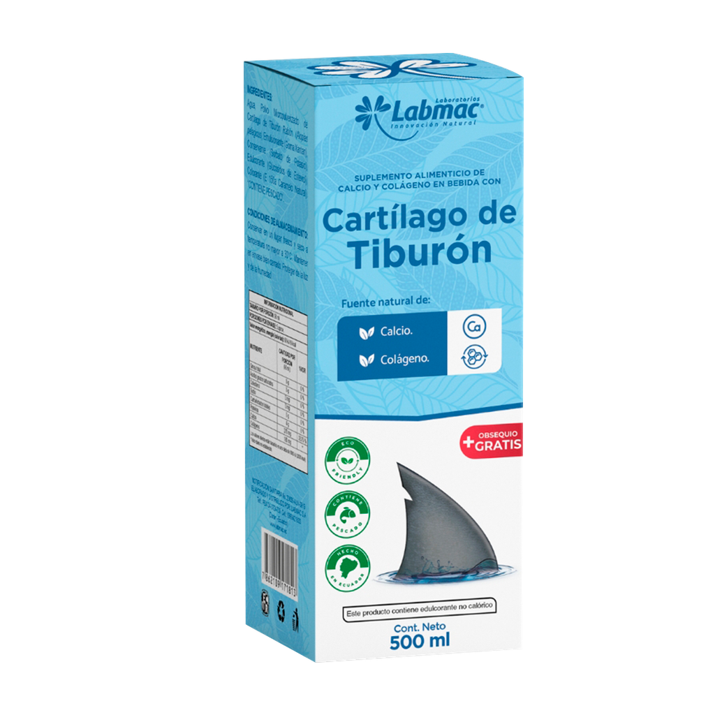 CARTILAGO DE TIBURON JARABE DE 500ML LABMAC