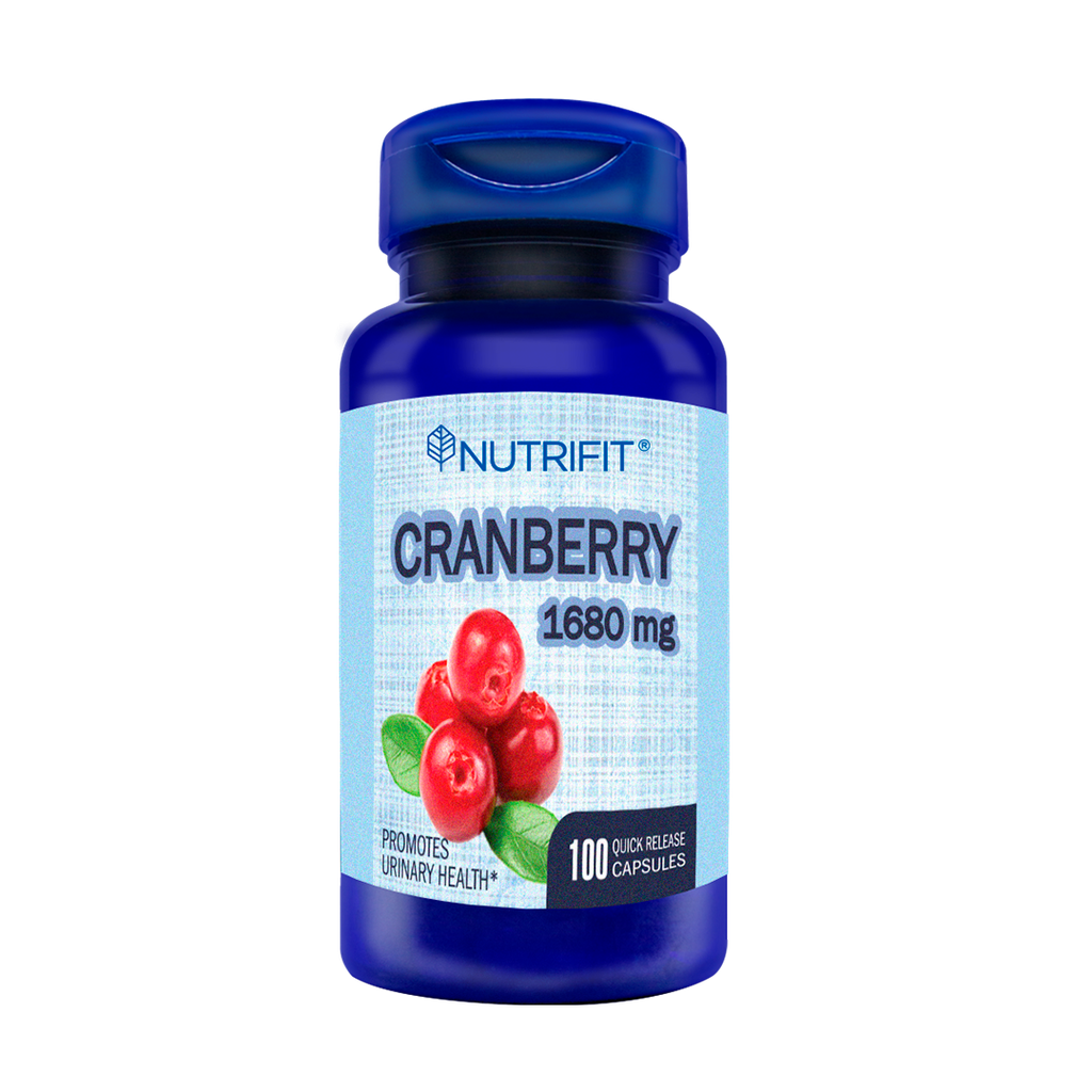CRANBERRY 1680 MG PLUS VITAMIN C & E SOFTGELS X 100 NUTRIFIT