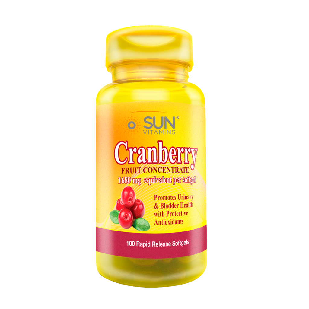 CRANBERRY 1680 MG SOFTGELS X 100 SUN