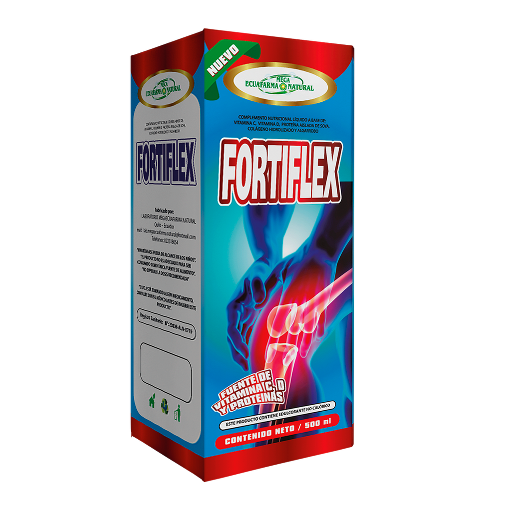FORTIFLEX SOLUCIÓN ORAL 500 ML MEGAECUAFARMA NATURAL