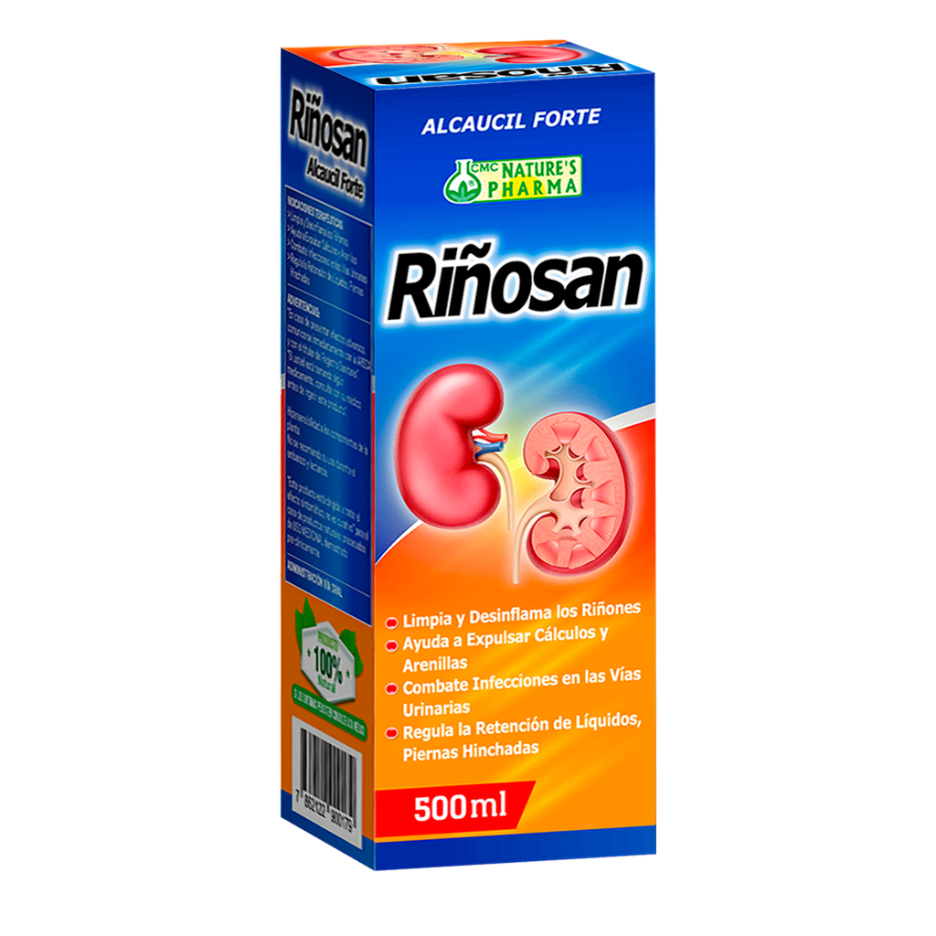 RIÑOSAN ALCAUCIL FORTE JARABE 500ML NATURES PHARMA