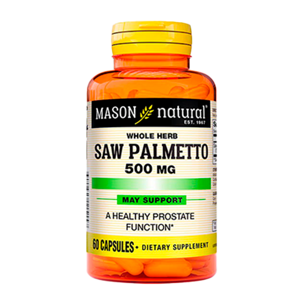 SAW PALMETTO 500MG CAPSULAS X60 MASON