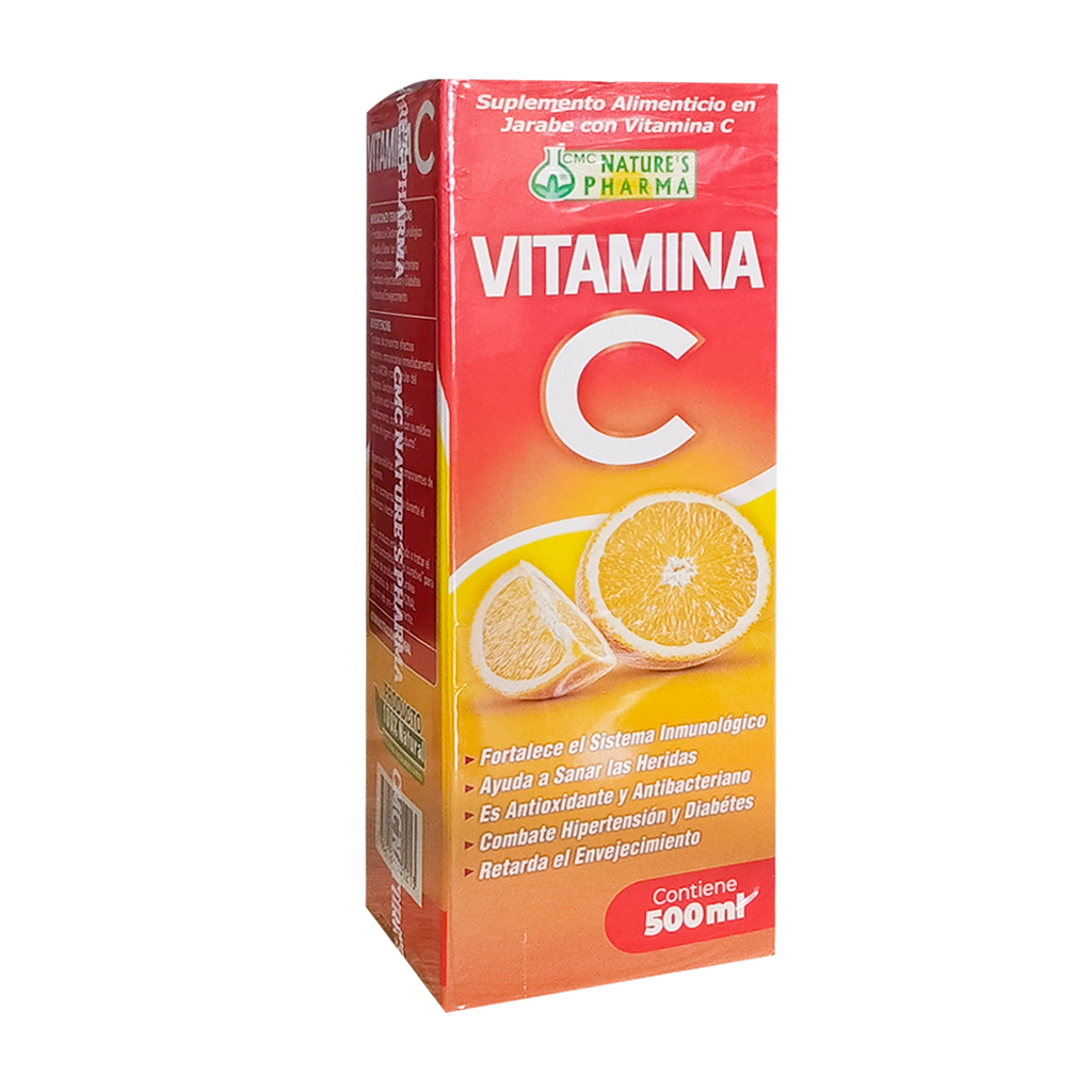 VITAMINA C JARABE 500ML NATURES PHARMA
