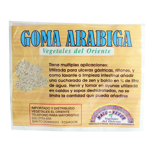 GOMA ARABIGA MONTE 10 GR VEGETALES DEL ORIENTE