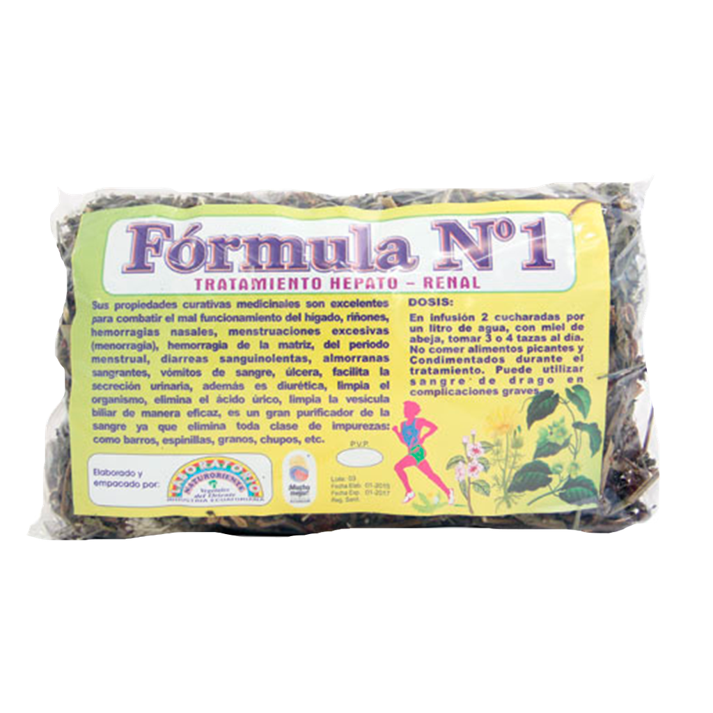 FORMULA N 1 MONTE 150GR VEGETALES DEL ORIENTE