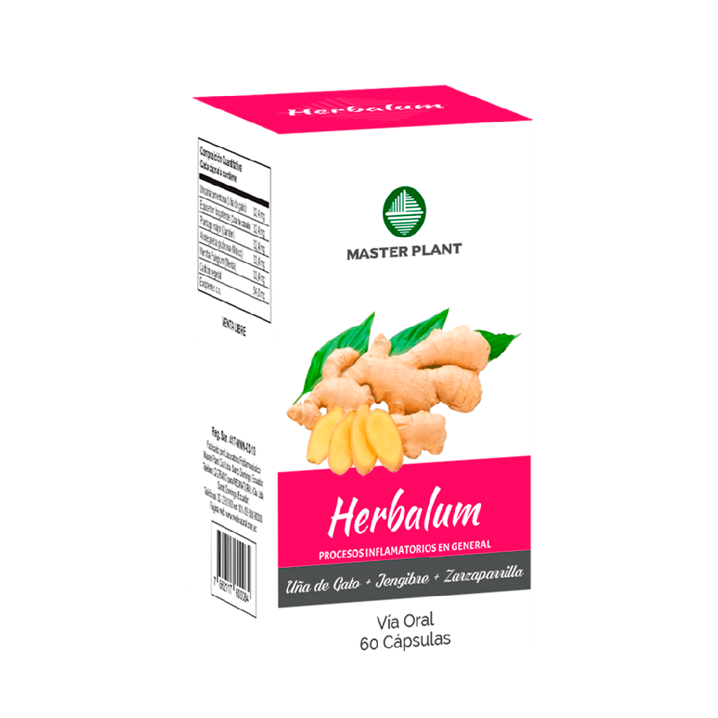 HERBALUM CAPSULAS X 60 MASTER PLANT
