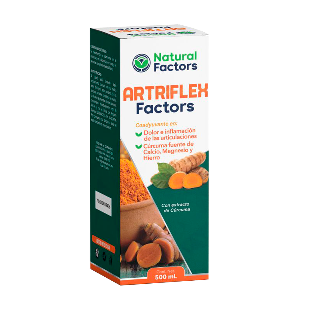ARTRIFLEX FACTORS SOLUCION ORAL 500ML NATURAL FACTORS