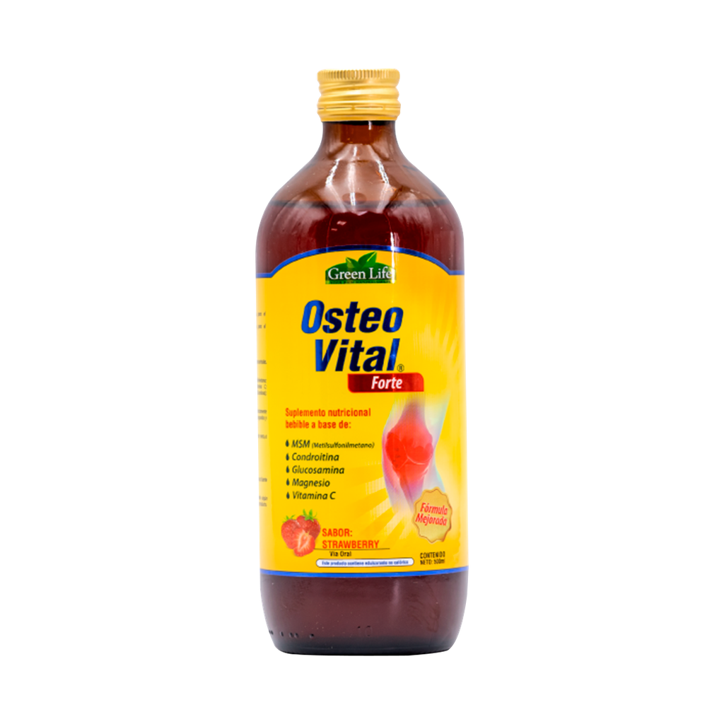 OSTEO VITAL FORTE SOLUCION ORAL 500ML GREENLIFE