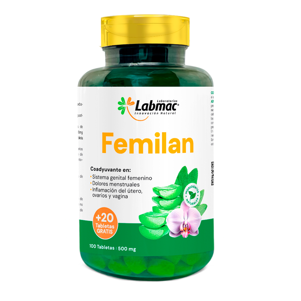 FEMILAN 500MG TABLETAS X100+20 LABMAC