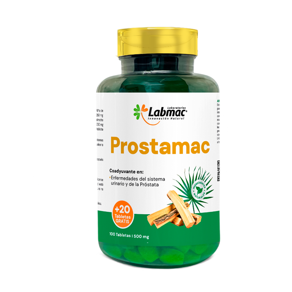 PROSTAMAC 500MG TABLETAS X100+20 LABMAC