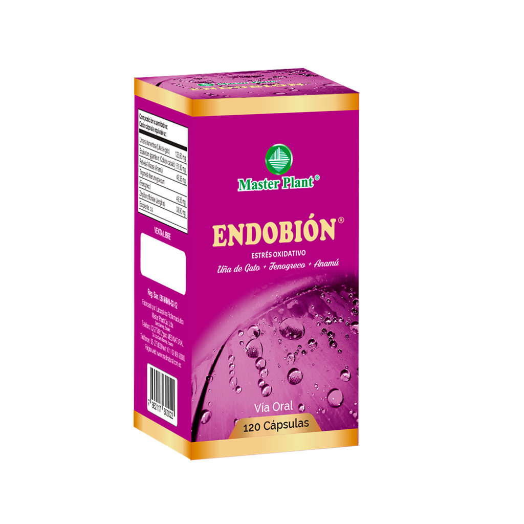 ENDOBION ANTIOXIDANTE CAPSULAS X 120 MASTER PLANT