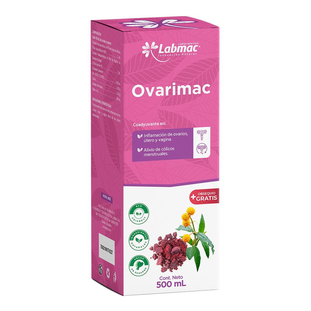 OVARIMAC JARABE 500 ML DE LABMAC