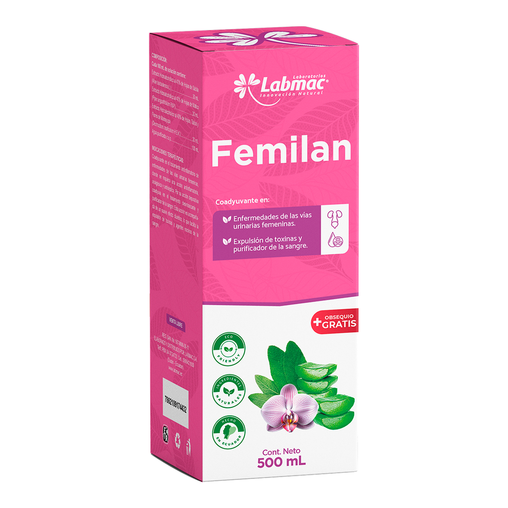 FEMILAN SOLUCION JARABE DE 500ML LABMAC
