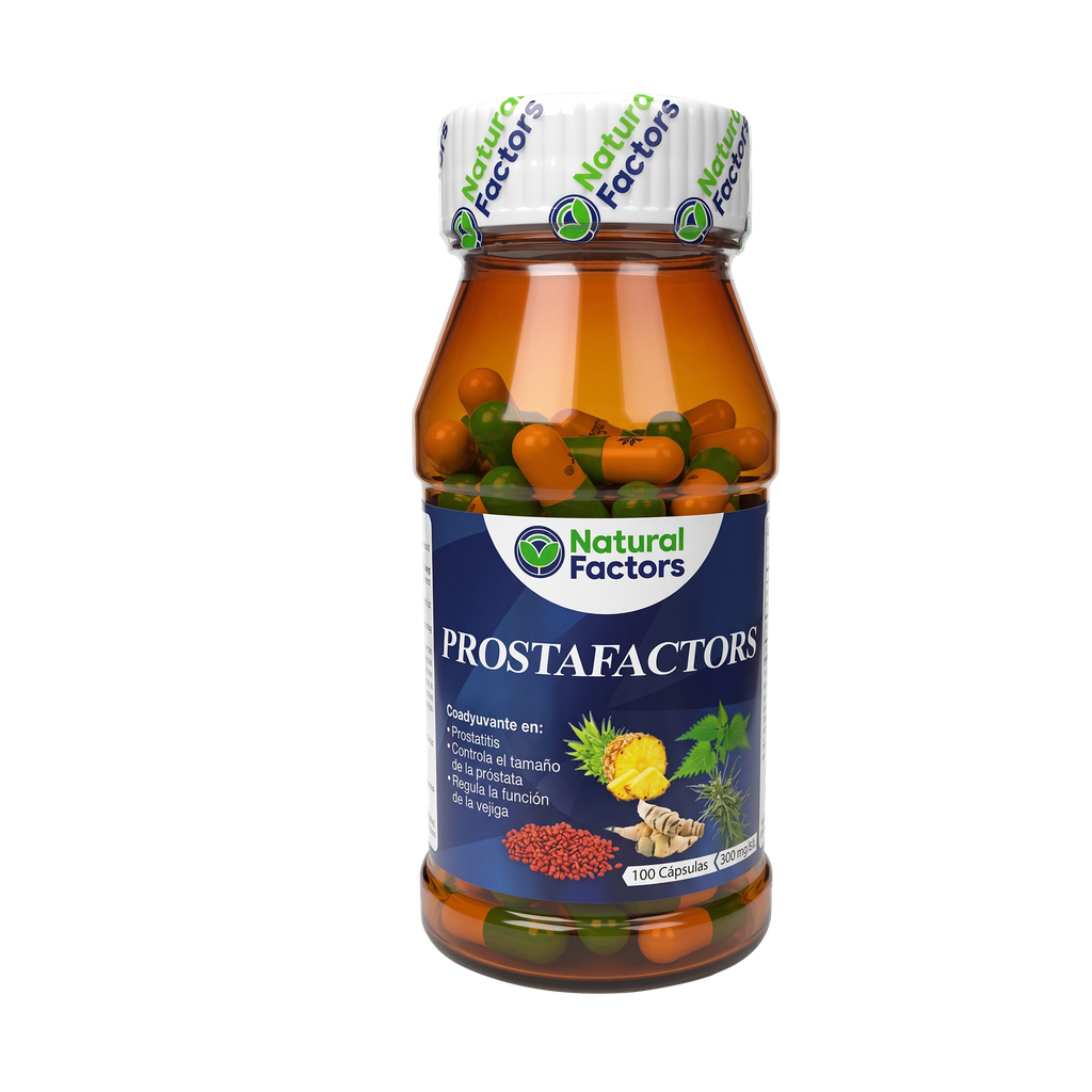 PROSTAFACTORS CAPSULAS X100 NATURAL FACTORS