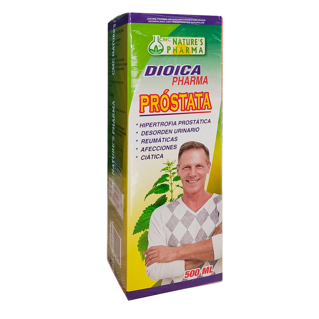 PROSTATA DIOICA PHARMA JARABE 500ML NATURES PHARMA