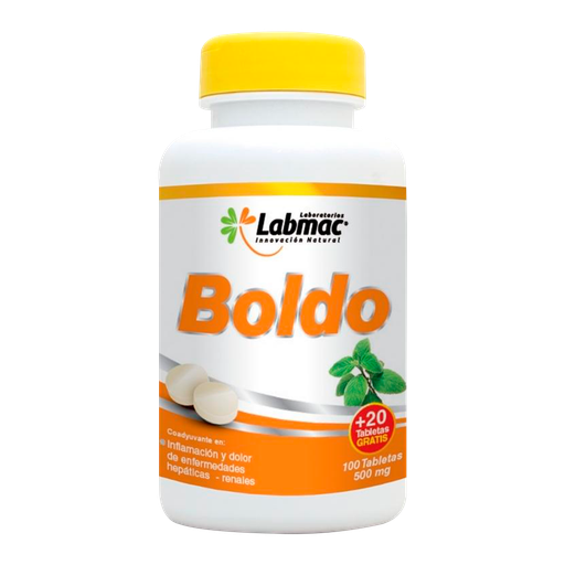 [7039] BOLDO TABLETAS X 100+20 LABMAC 