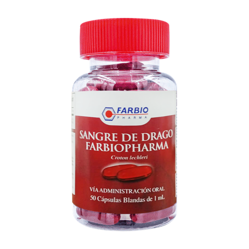 [7227] SANGRE DE DRAGO CAPSULAS BLANDAS X50 FARBIOPHARMA 