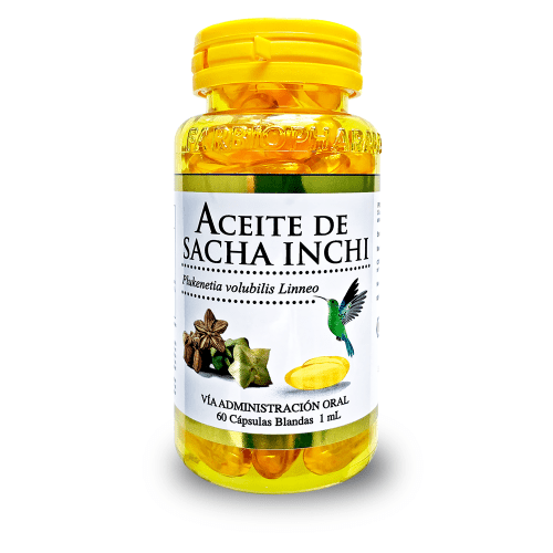 [7228] ACEITE DE SACHA INCHI CAPSULAS BLANDAS X60 FARBIOPHARMA 