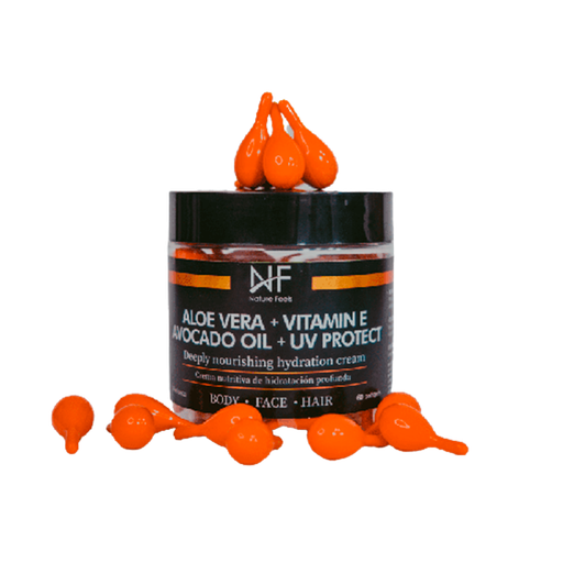 [7473] ALOE VERA + VITAMIN E AVOCADO OIL + UV PROTEC PERLAS X60 NATURE FEELS 