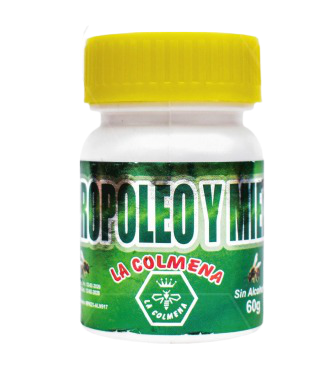 [7500] PROPOLEO Y MIEL POLVO 60G LA COLMENA 