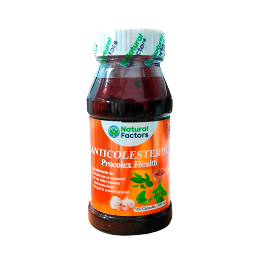 [7695] ANTICOLESTEROL PROCOLEX HEALTH CAPSULAS X100 NATURAL FACTORS 