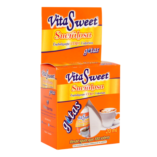 [8111] VITA SWEET SUCRALOSA GOTAS X20ML VITAFARMA 