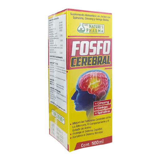 [8153] FOSFO CEREBRAL JARABE 500L NATURES PHARMA 